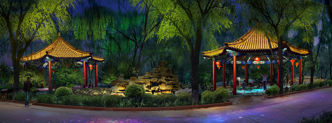 頤和府夜景規(guī)劃設計